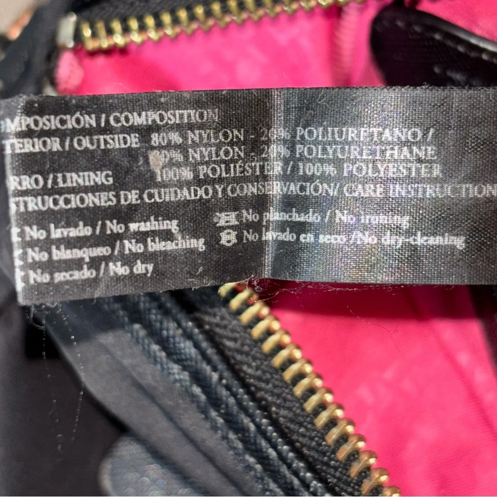 TOUS Brunock Chain Black Satchel Bag